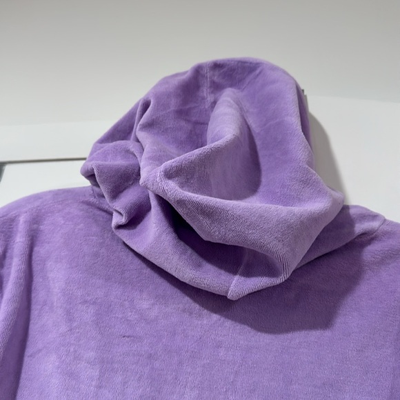 Roller Rabbit lavender disco zip up hoodie. - Picture 11 of 13